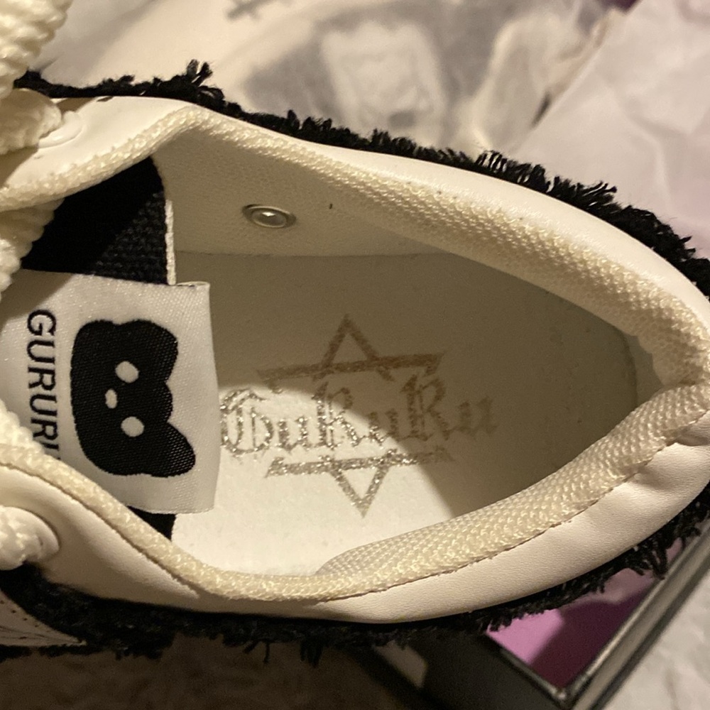 ***NWT*** GURURU GOTH PLATFORM CANVAS SNEAKERS - Picture 8 of 16